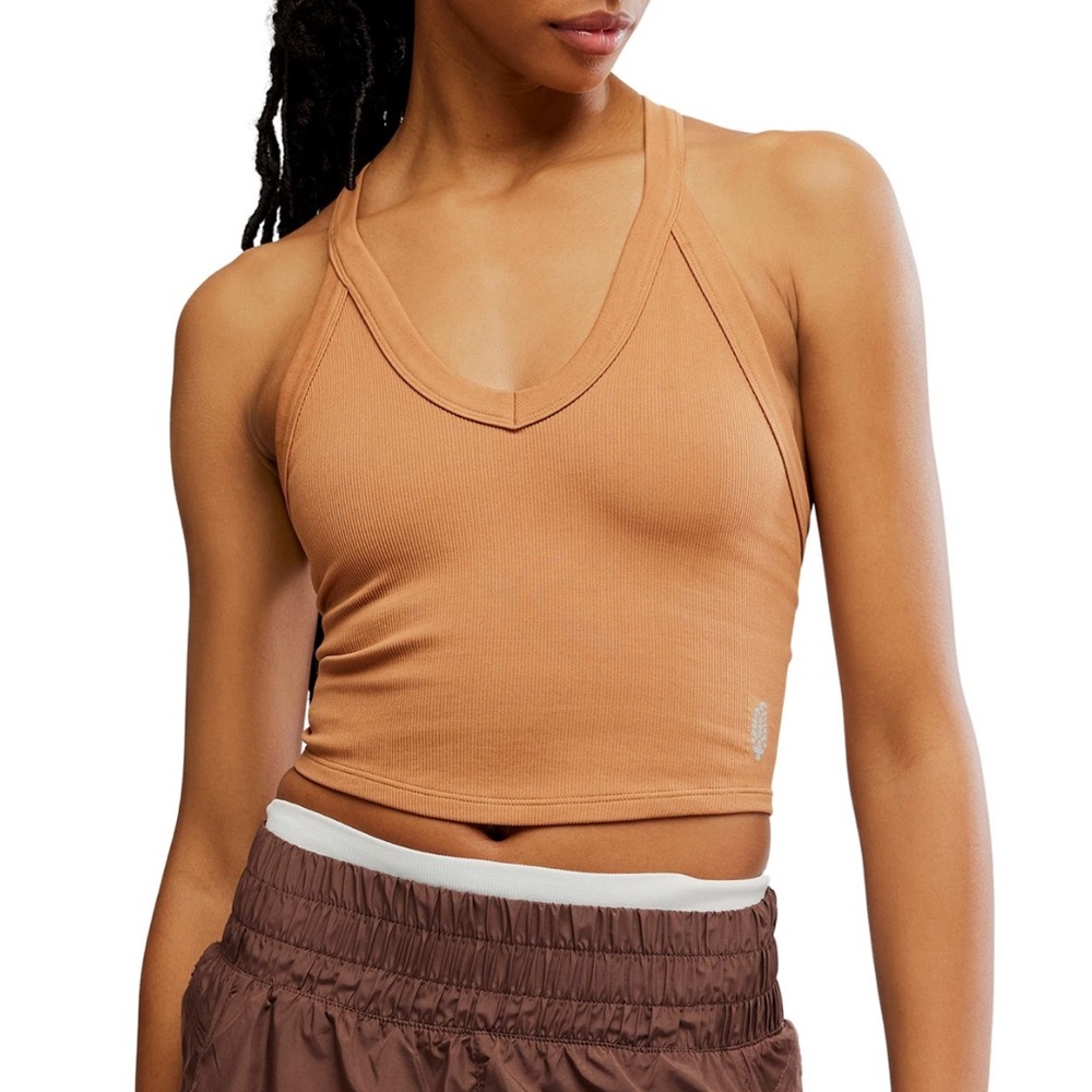 NWT Free People Women’s FP Movement All Clear V-Neck Cami. Size Medium/Large.